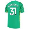 Camiseta de fútbol Manchester City Ederson Portero 1ª equipación 2023-24
